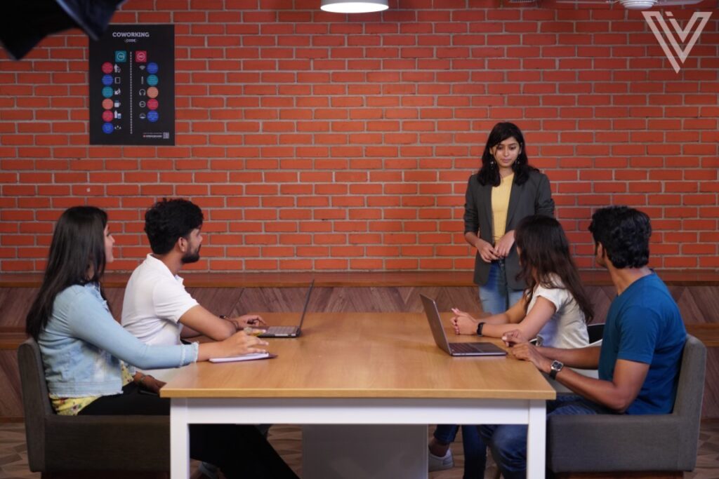 Stock Footage of a Meeting in an office