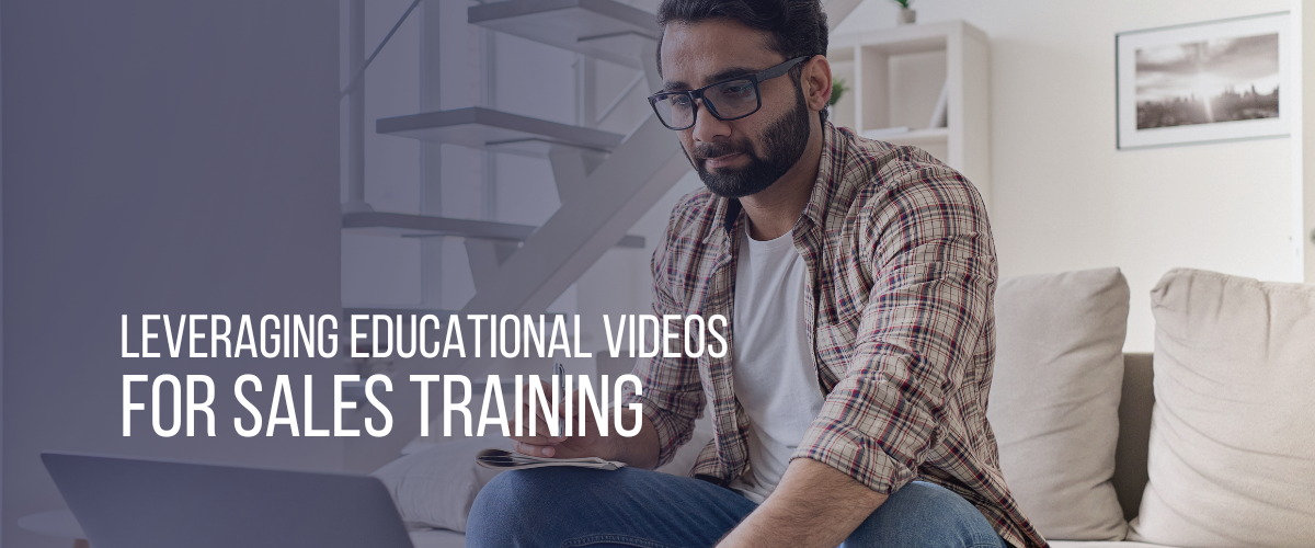 Leveraging Educational Videos for Sales Training